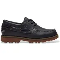 Timberland Kids Nautische schoenen van leer Authentic marineblauw (28), Plat, Veters, Casual, kinderkleding TB0A2A5FEP81