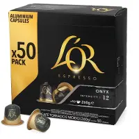 L’OR L'OR | Onyx - 50 cups voor Nespresso