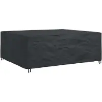 vidaXL Meubelbescherming Effen Zwart 300 x 250 x 70 cm 420D