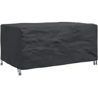 vidaXL Meubelbescherming Effen Zwart 170 x 100 x 70 cm 210D