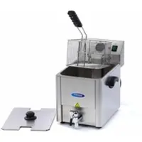 Maxima Frituurpan - 8 L - 1 Mand - met Tapkraan