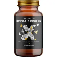 BrainMax Omega-3 Visolie, 60 softgelcapsules