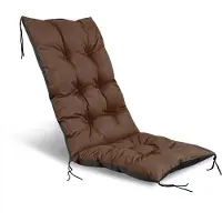 AIO Factory Tuinkussen 50x50x80 cm voor een stoel, waterdicht, bruin