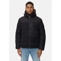 Camel active Gewatteerd regular fit jack met capuchon