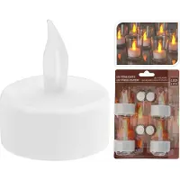 Nedis Theelicht LED Kaarsen - 4 stuks, Wit