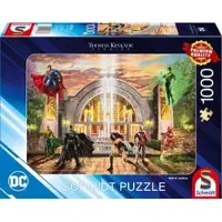 Schmidt Thomas Kinkade Studios: DC Justice League - Het Hall of Justice (1000 onderdelen)