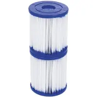 Bestway Flowclear filterpatronen, maat I, dubbele verpakking, 8,0 x 9,0 cm