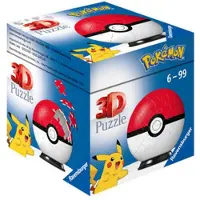 Ravensburger 3D puzzel Pokemon Pokeball Kunststof Puzzel