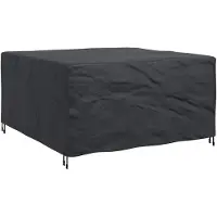 vidaXL Meubelbescherming Effen Zwart 180 x 190 x 85 cm 600D