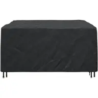 vidaXL Meubelbescherming Effen Zwart 180 x 190 x 85 cm 210D