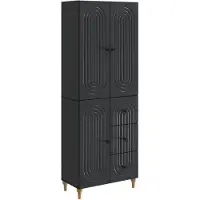 vidaXL Kast Set 2 st Bewerkt hout