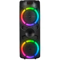 Denver Bluetooth Speaker Party box - Discolichten - Partybox - Incl. Draadloze Microfoon & Afstandsbediening - BPS459