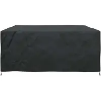 vidaXL Meubelbescherming Effen Zwart 300 x 250 x 70 cm 420D