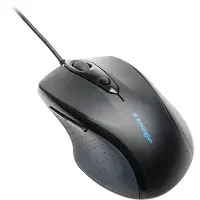 Kensington Pro Fit Bedrade USB Muis - Voor Rechtshandigen - Ergonomisch Ontwerp - Zwart