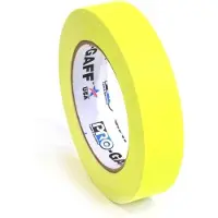 Pro Tapes Pro Gaff 24mm x 22,8m Cloth Tape Fluorescerend geel