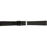 Morellato PMU019POINTE PF Horlogebandje - Leer - Zwart - 16 mm