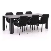 Tierra Outdoor + 10% kassakorting | Liv/Lagundo 230cm dining tuinset 7-delig stapelbaar