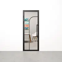 Barnwoodweb Binnendeur met kozijn Arc zwart