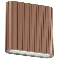 LUCANDE Buitenverlichting , Raija, Roestbruin, Aluminium, Modern