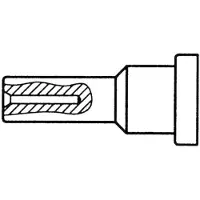 Weller 54441600 Soldeerpunt Mespunt Grootte soldeerpunt 0.5 mm Lengte soldeerpunt: 13 mm Inhoud: 1 stuk(s)