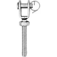 Sea Origin Sea72305b Stainless Steel Tensor Terminal 10 Units Zilver 8 mm