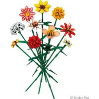 Schäfer Toy Company GmbH Plus Bloemenboeket Happy Sunset - Nano Bouwset Bloemen - 840 onderdelen - Vanaf 8 jaar