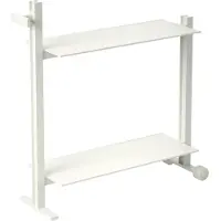 Museum Trolley serveerwagen Wit, 74,5x77,5x24 cm