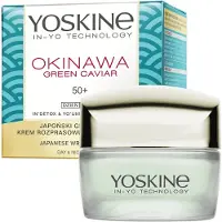 Yoskine Okinawa Žalias Caviar 50+ Japanese glow-lifting cream to remove wrinkles day and night 50ml