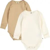 Müsli Rompertje/body beige / donkerbeige