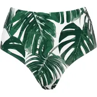 SugarShape Bikinibroek 'Monaco' smaragd / wit