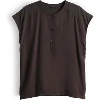 Opus Blouse 'Sajula' donkerbruin