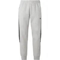 Adidas Broek 'Spacer' grijs gemêleerd / zwart
