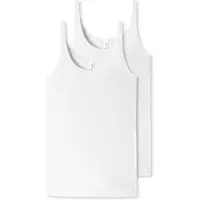 Schiesser Top 2PACK - 95/5 Dames Onderhemd - wit