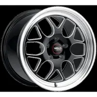 Weld Solana Drag 20x10 / 6x135 BP / ET38 / 6.99in BS / 87.1 Dia - Gloss Black MIL Wheel