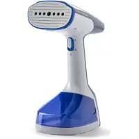Imetec EASY EXPRESS, handstofzuiger met stoomfunctie, 0,25 liter, 0,5 minuut, wit, grijs, blauw, 30 gram/minuut, roestvrij staal