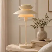 LumenXL Tafellamp Auryn - glanzend beige