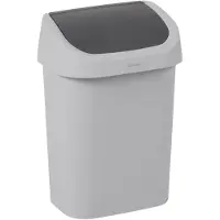 Allibert by KETER Mistral afvalbak swing 9 liter soft grey |