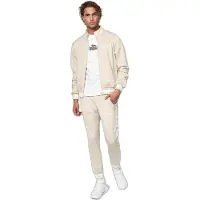 Lonsdale Trainingspak 'ASHWELL' sand / wit