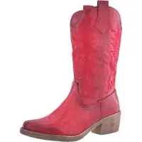 Elara Cowboylaarzen rood