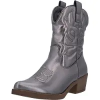 Elara Cowboylaarzen zilver