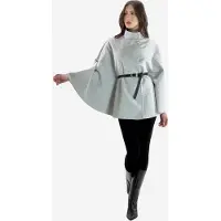 Elara Cape lichtgrijs