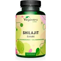 Vegavero Shilajit Mumijo | 90 capsules | 60% fulvinezuren | 12% huminezuren | veganistisch