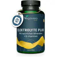 Vegavero Elektrolyten Plus | 120 capsules | natuurlijke calcium, kalium en magnesium | met B-vitaminen | veganistisch
