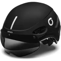Original Brands Fietshelm E-One Visor Fietshelm ZWART - Maat Size L