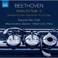 OUTHERE Kazunori Seo, Mitsuo Kodama, Makoto Ueno - Beethoven: Works For Flute, Vol. 2 (CD)