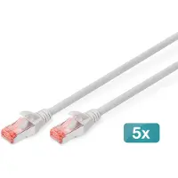 Digitus DK-1644-150-5 netwerkkabel Grijs 15 m Cat6 S/FTP (S-STP)