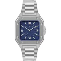 Philipp Plein Watches Analoog horloge 'Edge' navy / zilver