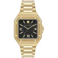 Philipp Plein Watches Analoog horloge 'Edge' goud