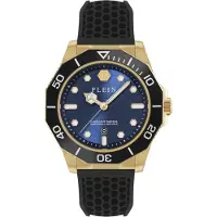 Philipp Plein Analoog horloge 'AQUASTORM' blauw / goud / zwart