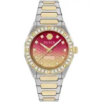 Philipp Plein Watches Analoog horloge goud / bloedrood / zilver